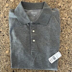 Brooks Brothers Grey Polo Shirt for Men size M